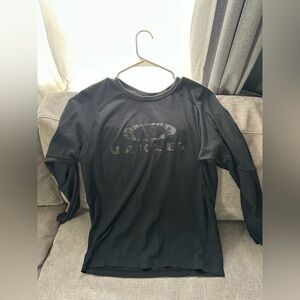 Oakley Black Long Sleeve Logo Shirt
